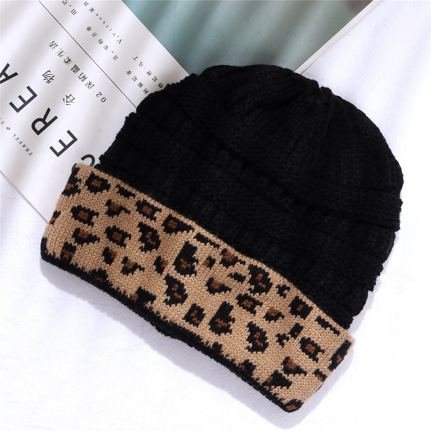 TheCapSpot - Leopard Print Stocking Cap