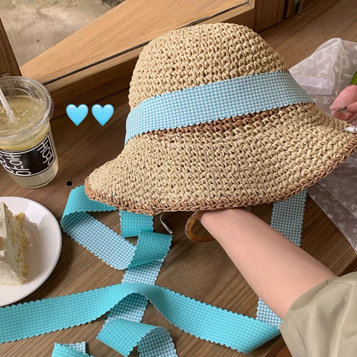 TheCapSpot - Woven Straw Bucket Hat