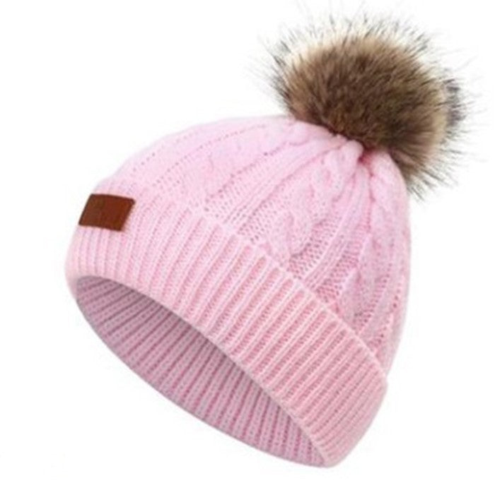 The CapSpot - Fur Ball Stocking Cap