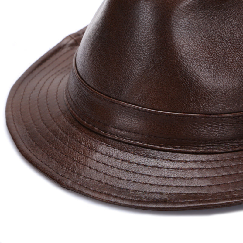 TheCapSpot -Leather Hat