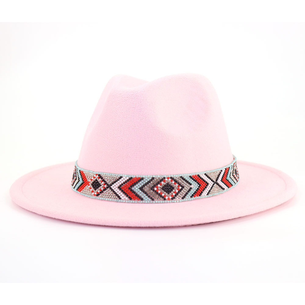 TheCapSpot - Blue Bead Jazz Hat