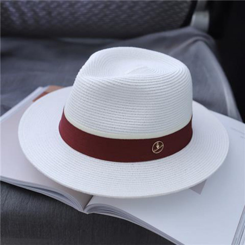 TheCapSpot - Worthy Linen Fedora W/Strap