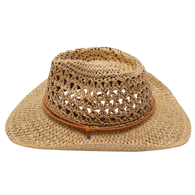 TheCapSpot - Melbourne Embroidery Straw Hat