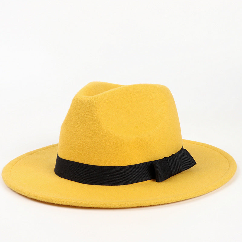 TheCapSpot - Premium Black Ribbon Hat
