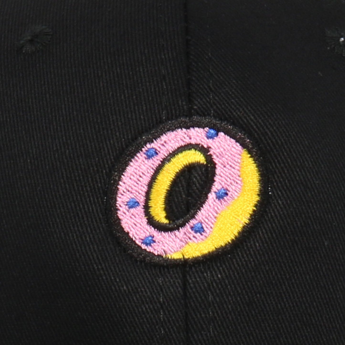 Embroidered Cotton Baseball Cap Fashion Donut Hat