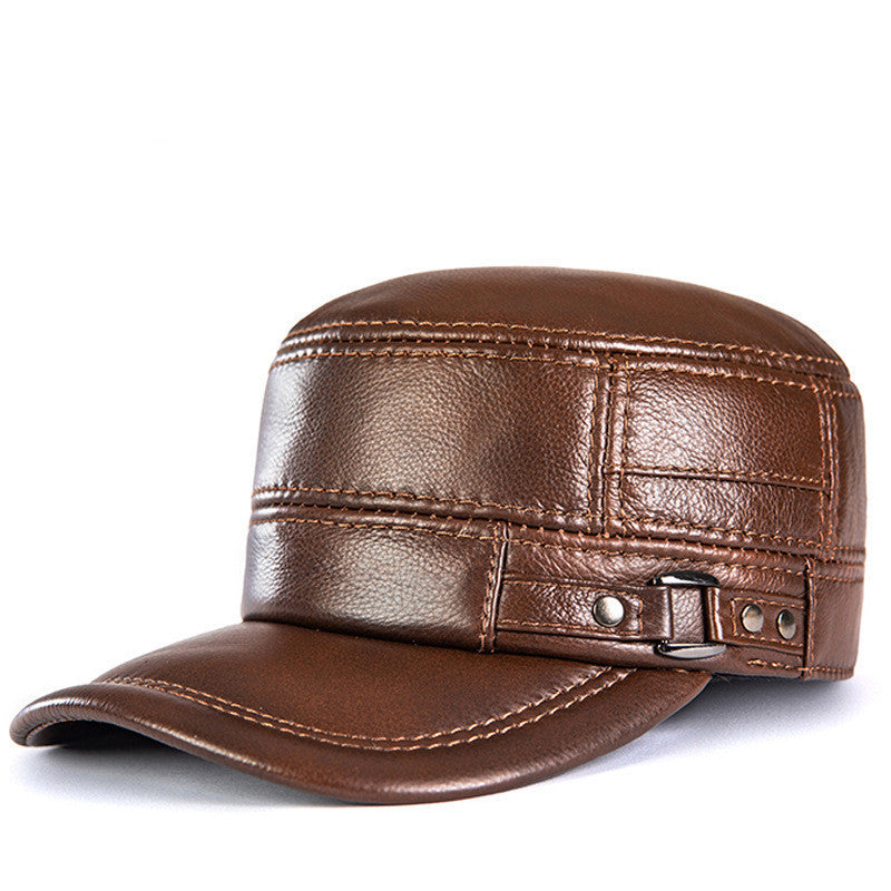 TheCapSpot - Leather Baseball Cap