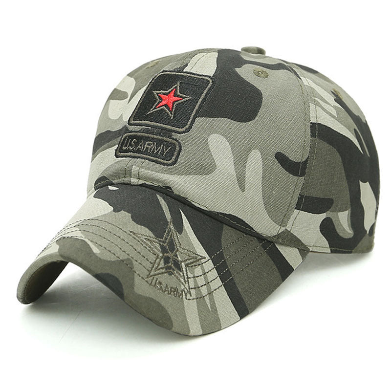 TheCapSpot - Camouflage-shaded baseball cap