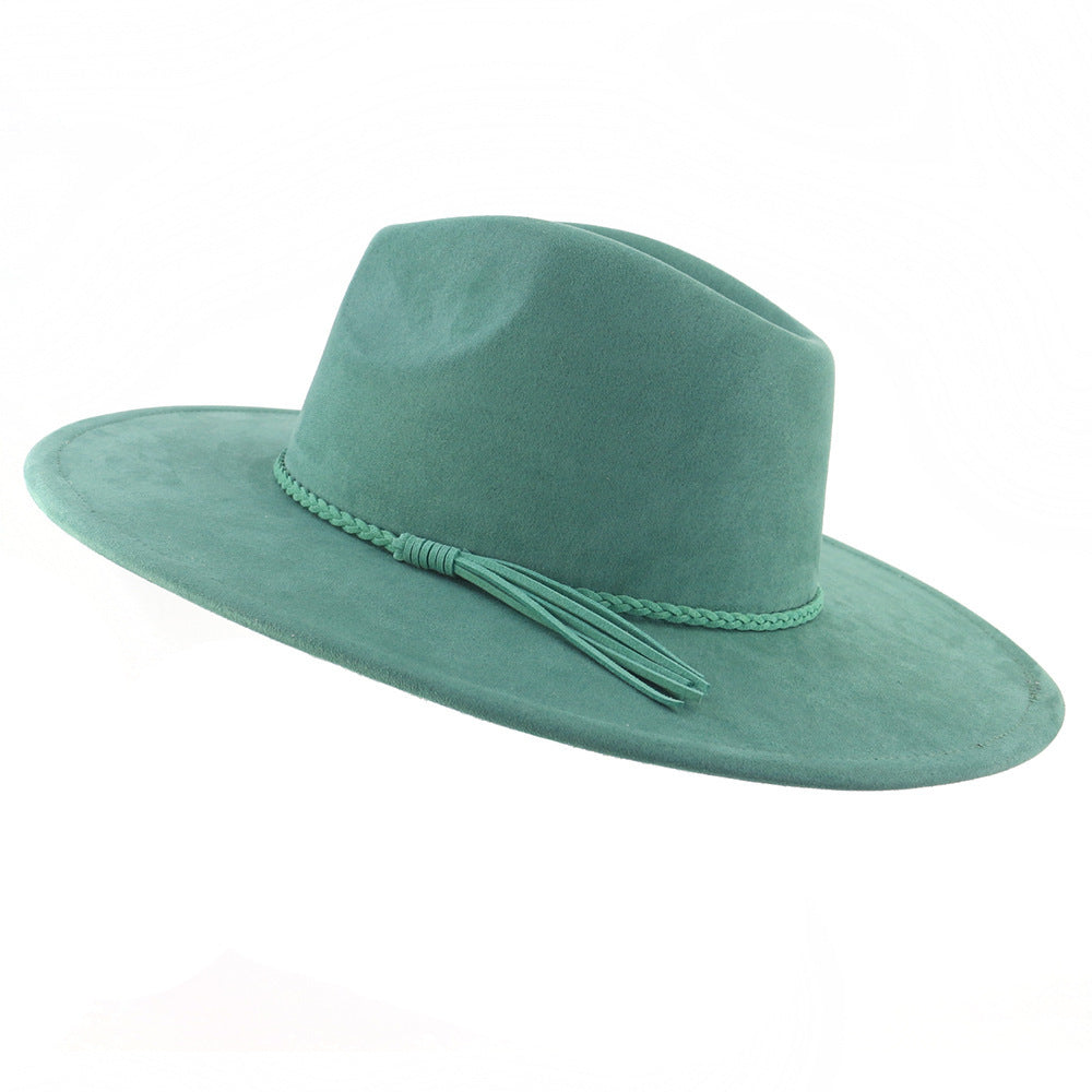 TheCapSpot - Broad Brimmed Suede Hat
