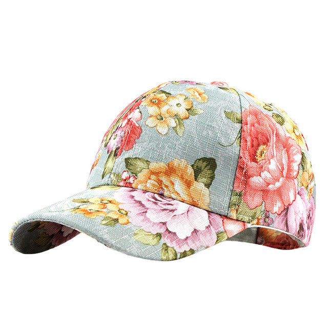 TheCapSpot - Floral Baseball Hat