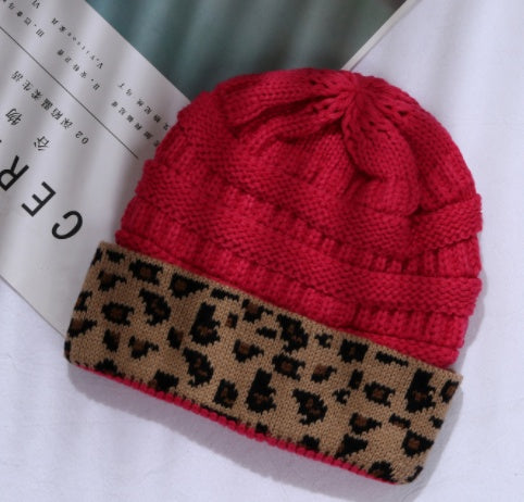 TheCapSpot - Leopard Print Stocking Cap