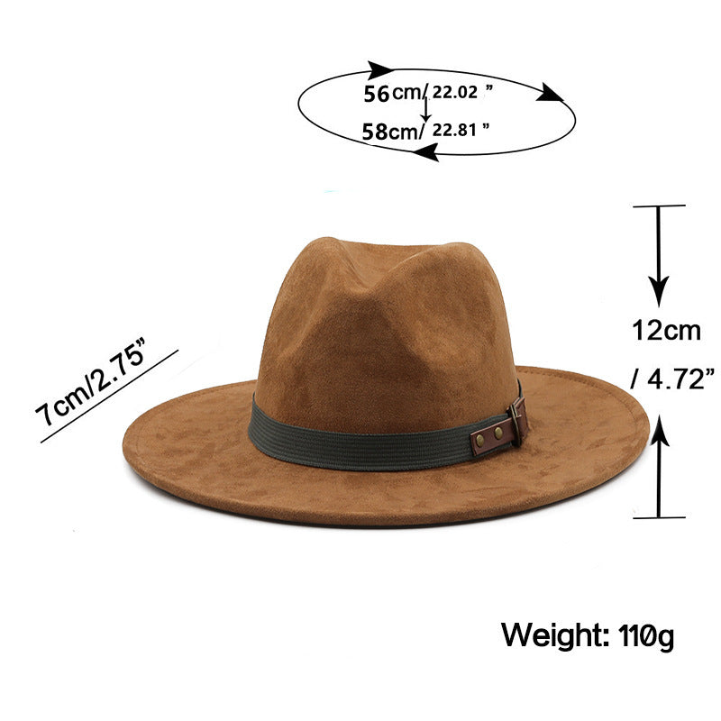 Army Green Ribbon Decoration Tibetan Top Hat Western Cowboy Hat