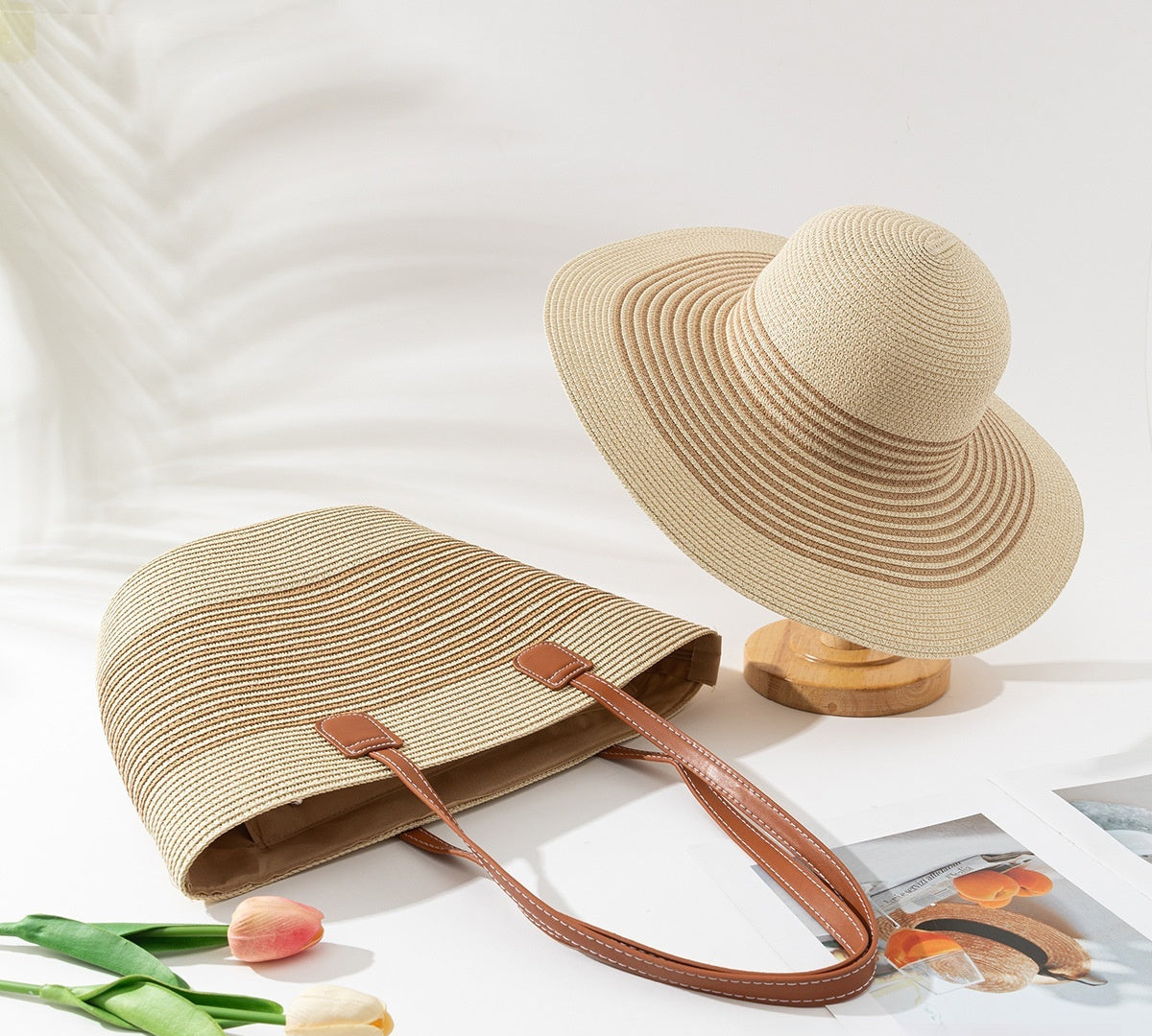 TheCapSpot - Tan Straw Hat