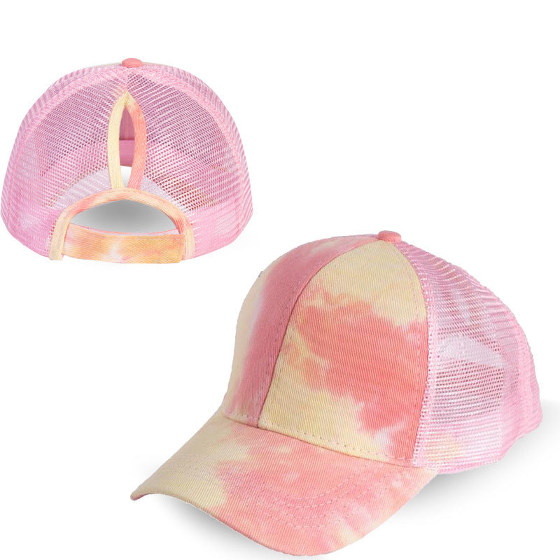 TheCapSpot - Tie-dye ponytail cap