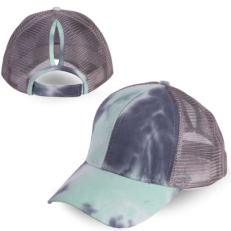 TheCapSpot - Tie-dye ponytail cap