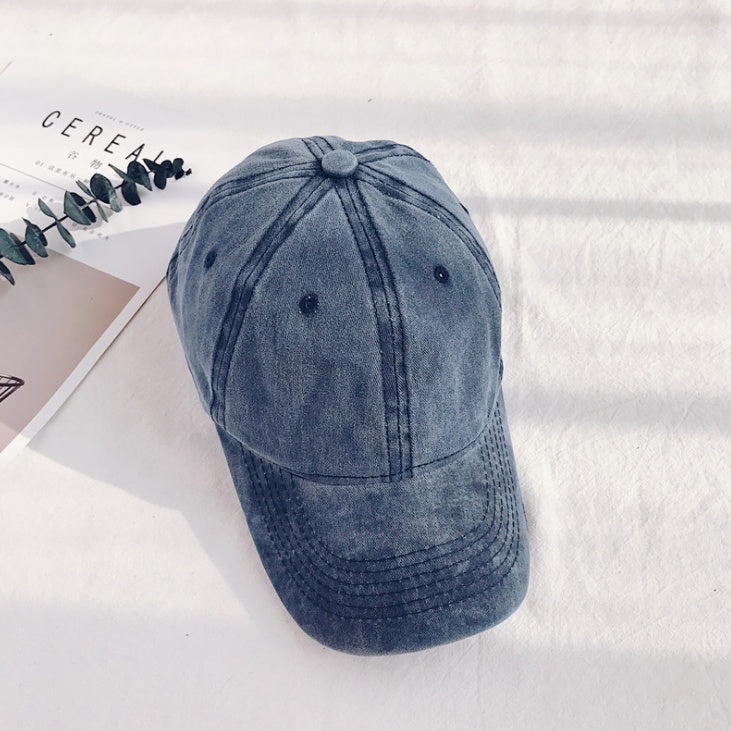 TheCapSpot - cotton denim soft top baseball cap