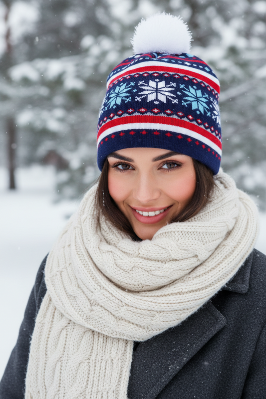Christmas Stocking Cap – Holiday Knit Beanie | TheCapSpot