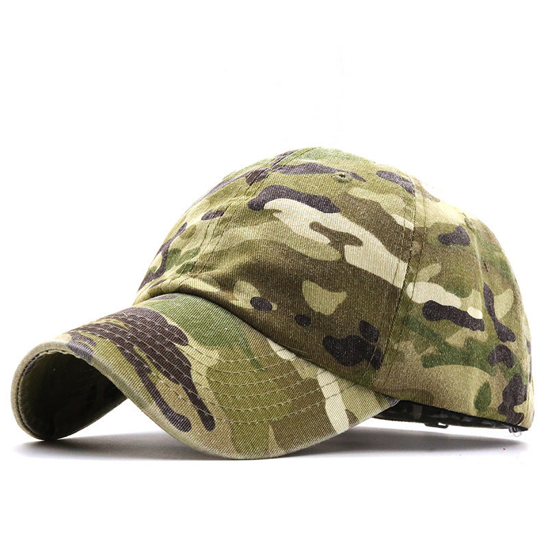 TheCapSpot - Peaked Camouflage Cap