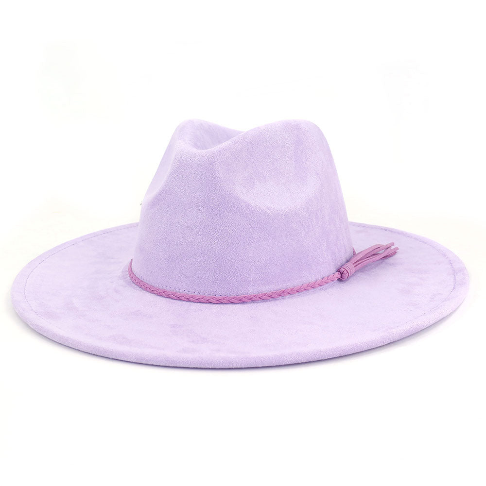 TheCapSpot - Broad Brimmed Suede Hat