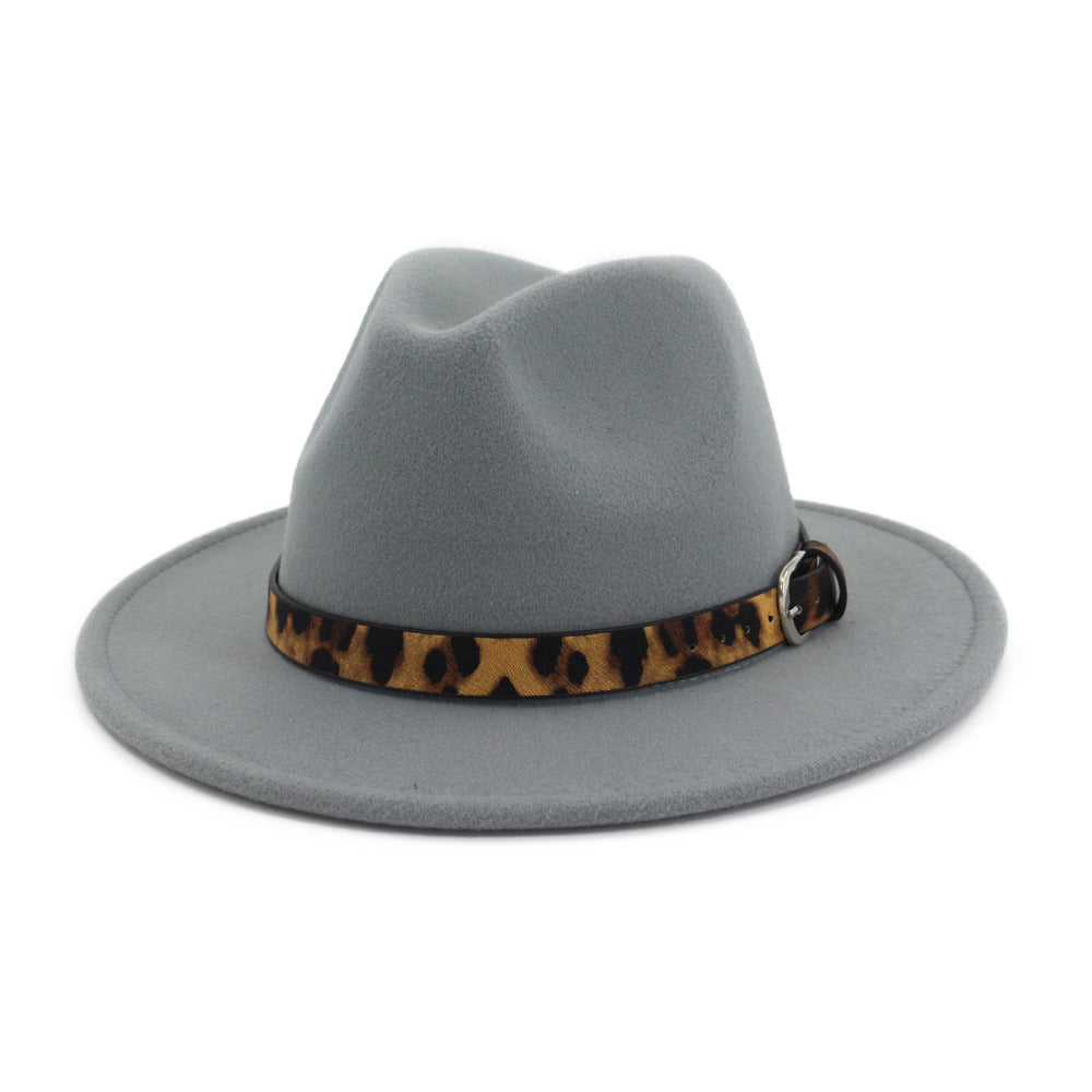 TheCapSpot - Fedora leopard print