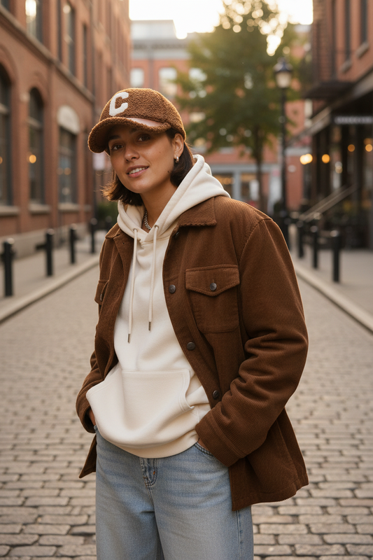 Colleyvile Wide Brim Dome Baseball Cap, Polyester (55–58 cm)