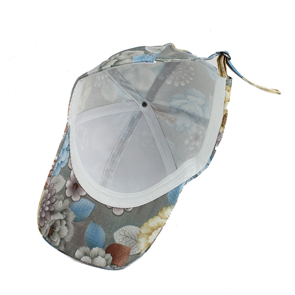 TheCapSpot - Floral Baseball Hat