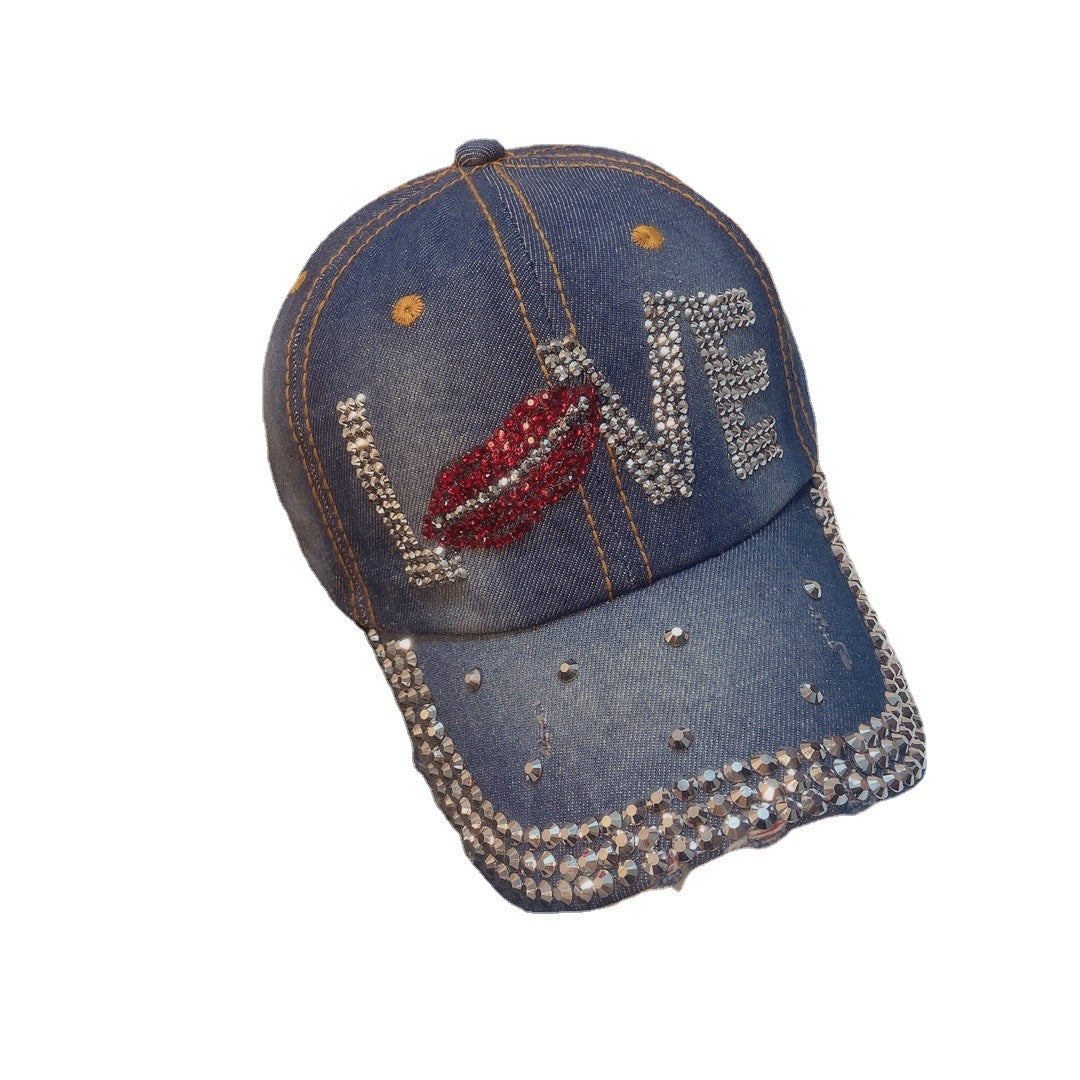 TheCapSpot - Diamond Denim Cap