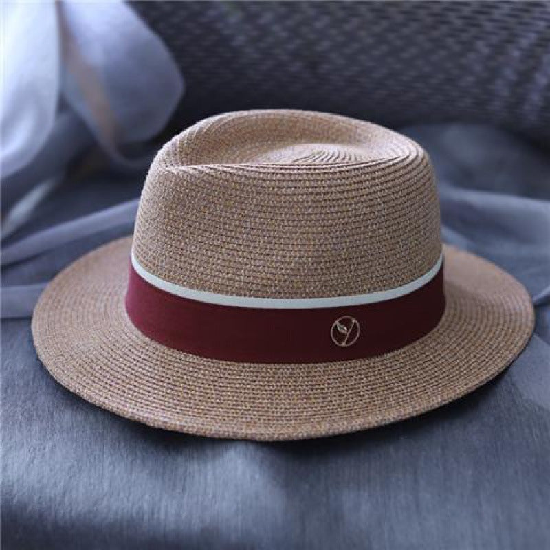 TheCapSpot - Sun-proof Beach Straw Men's Top Hat