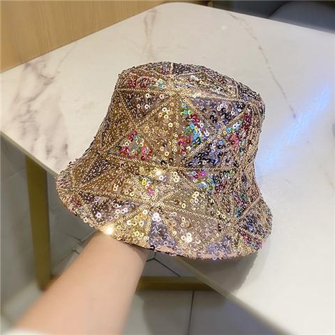TheCapSpot - Sequined Bucket Hat