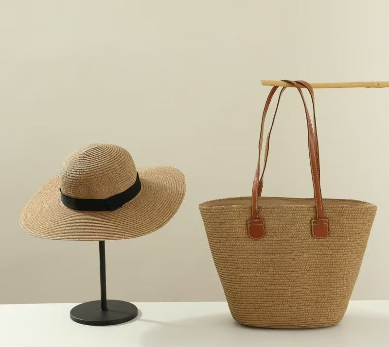 TheCapSpot - Tan Straw Hat