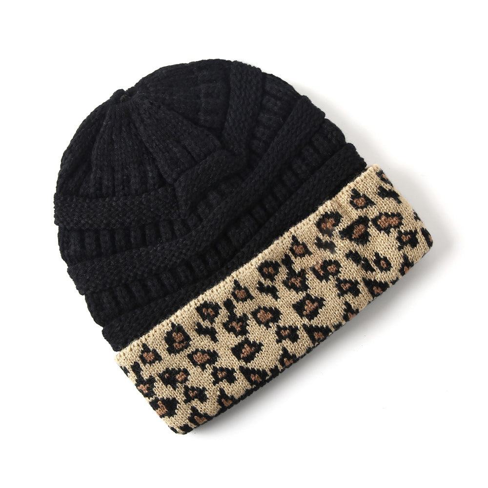 TheCapSpot - Tarver Leopard Print Stocking Cap