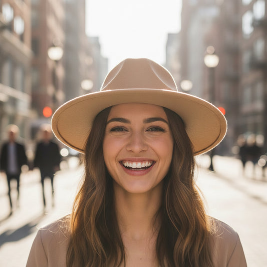 TheCapSpot - Cleveland Fedora W/band