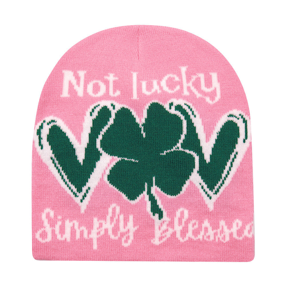 TheCapSpot - Letter Knitted Stocking Cap