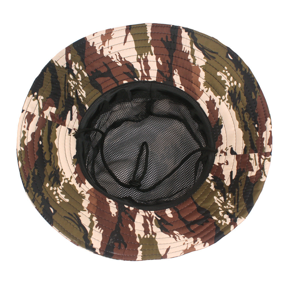 TheCapSpot - Camouflage Big Brim Hat