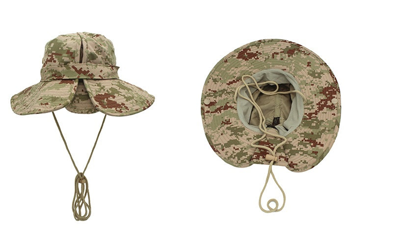 TheCapSpot - Magic Adjustment Camouflage Fisherman Hat Men's Fishing Hat
