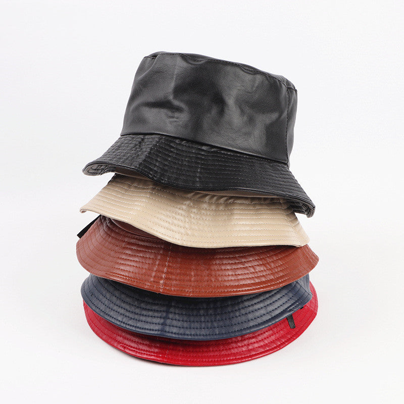 TheCapSpot - Leather Bucket Hat