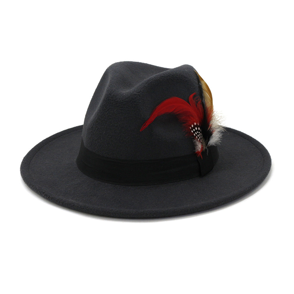 TheCapSpot- Premium Feather Top Hat