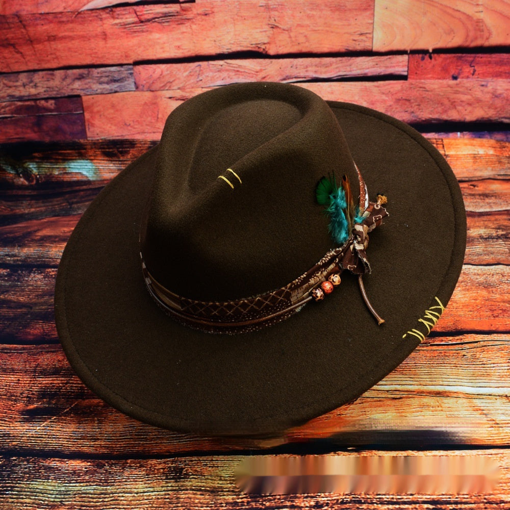 TheCapSpot - Feather Model Fedora
