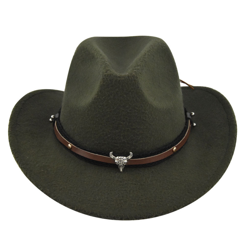 TheCapSpot - Cowhead Western Cowboy Hat Cornice