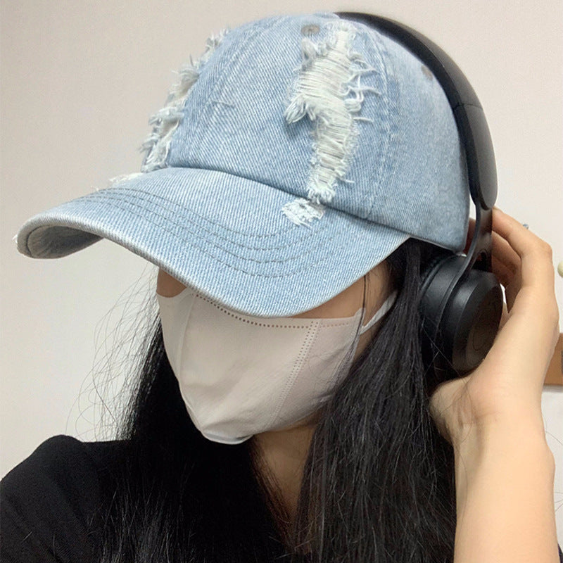TheCapspot - Denim Peaked Cap