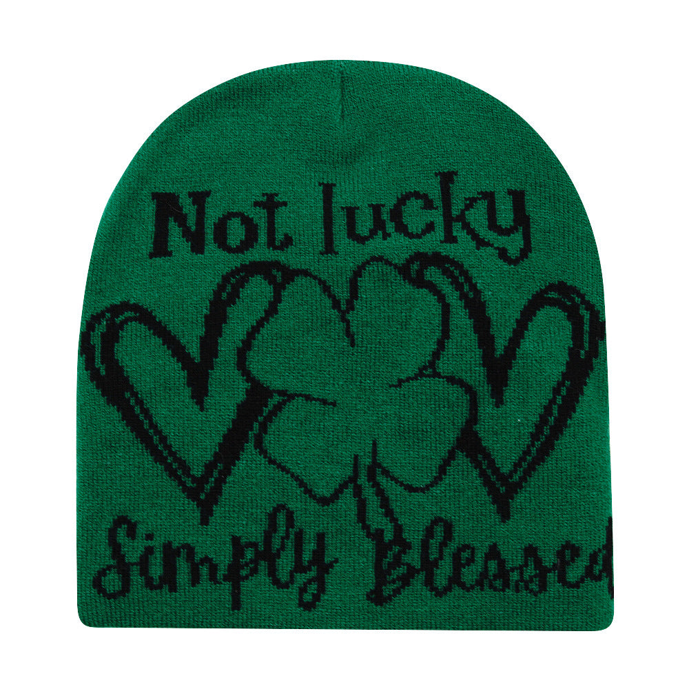 TheCapSpot - Letter Knitted Stocking Cap