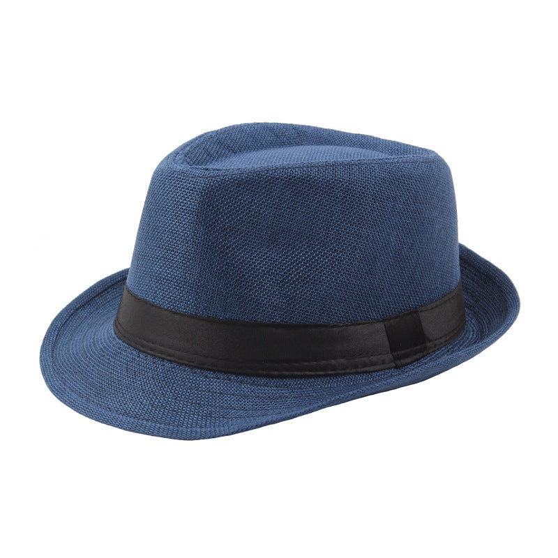 TheCapSpot - Fashion Personality Linen Top Hat Men