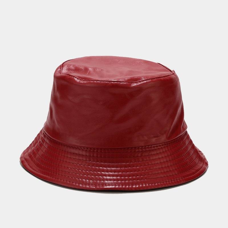 TheCapSpot - Campbell Leather Double Sided Bucket Hat