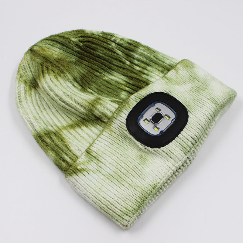 TheCapSpot - LED Upgraded Double-sided USB Rechargeable Wool Luminous Hat