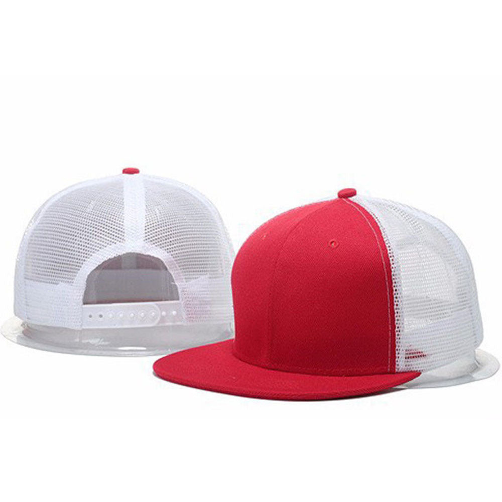 TheCapSpot - Adjustable Pure Color Casual Flat-brimmed Cap Hat