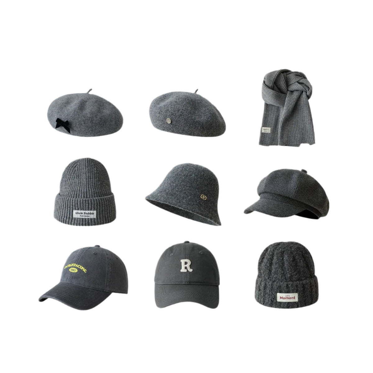 TheCapSpot - Gray Wool Colorado Collection