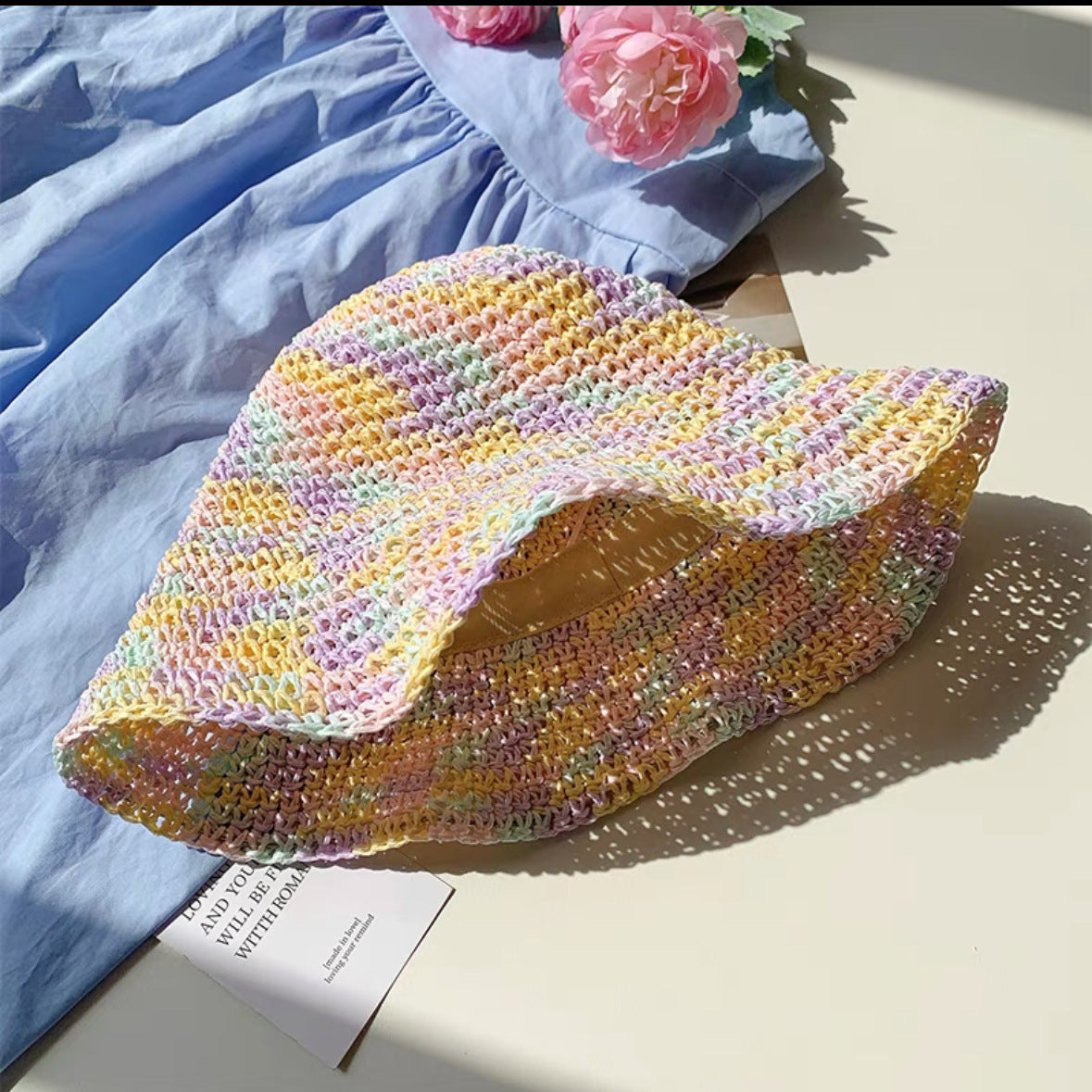TheCapSpot - Woven Straw Bucket Hat
