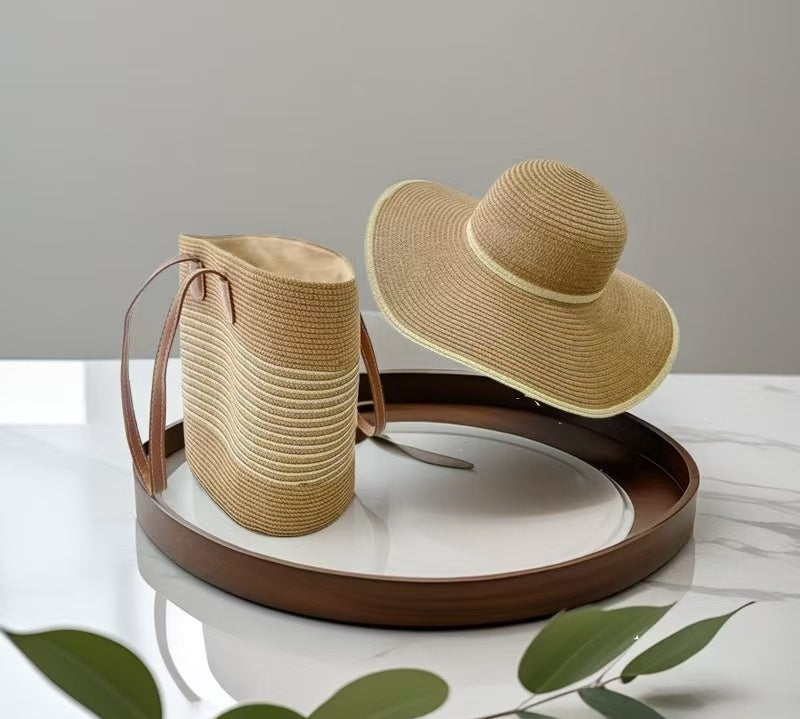 TheCapSpot - Tan Straw Hat