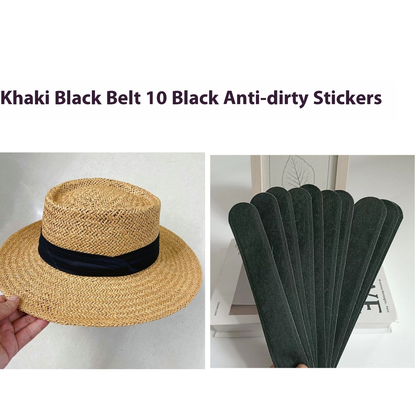 TheCapSpot - Solid Ribbon Straw Hat