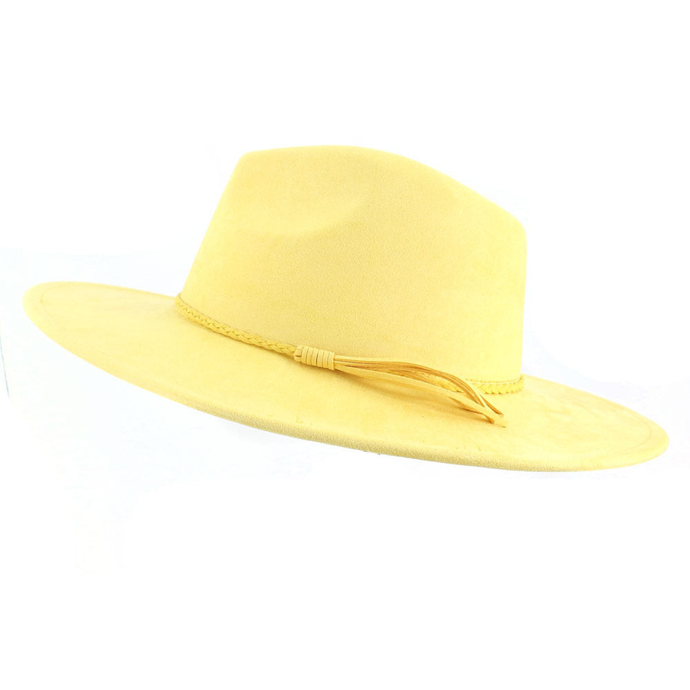 TheCapSpot - Broad Brimmed Suede Hat
