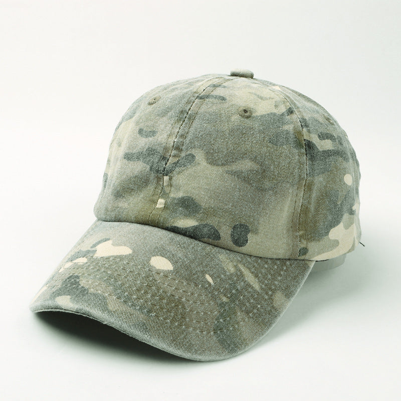 TheCapSpot - Denim Washed Camo Hat